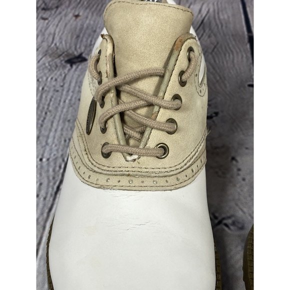 Wilson Golf Shoe Women's Size 7 White Tan GS372 - Picture 6 of 12